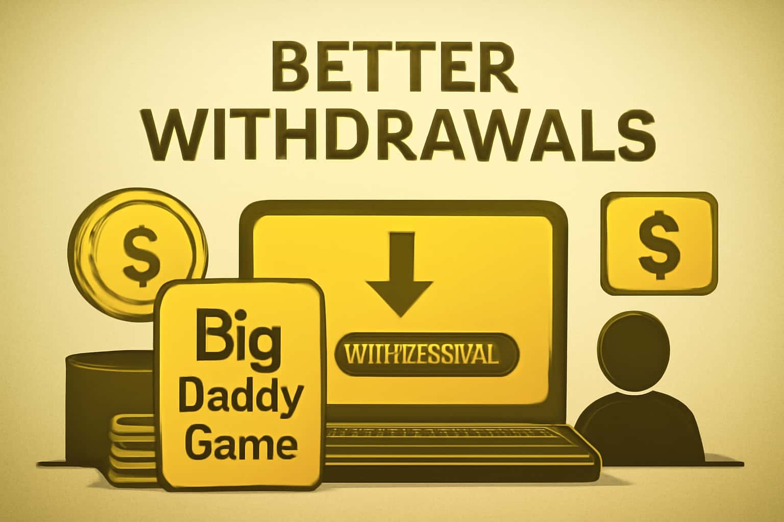 An informative graphic about Better Withdrawals for Big Daddy Game Players.