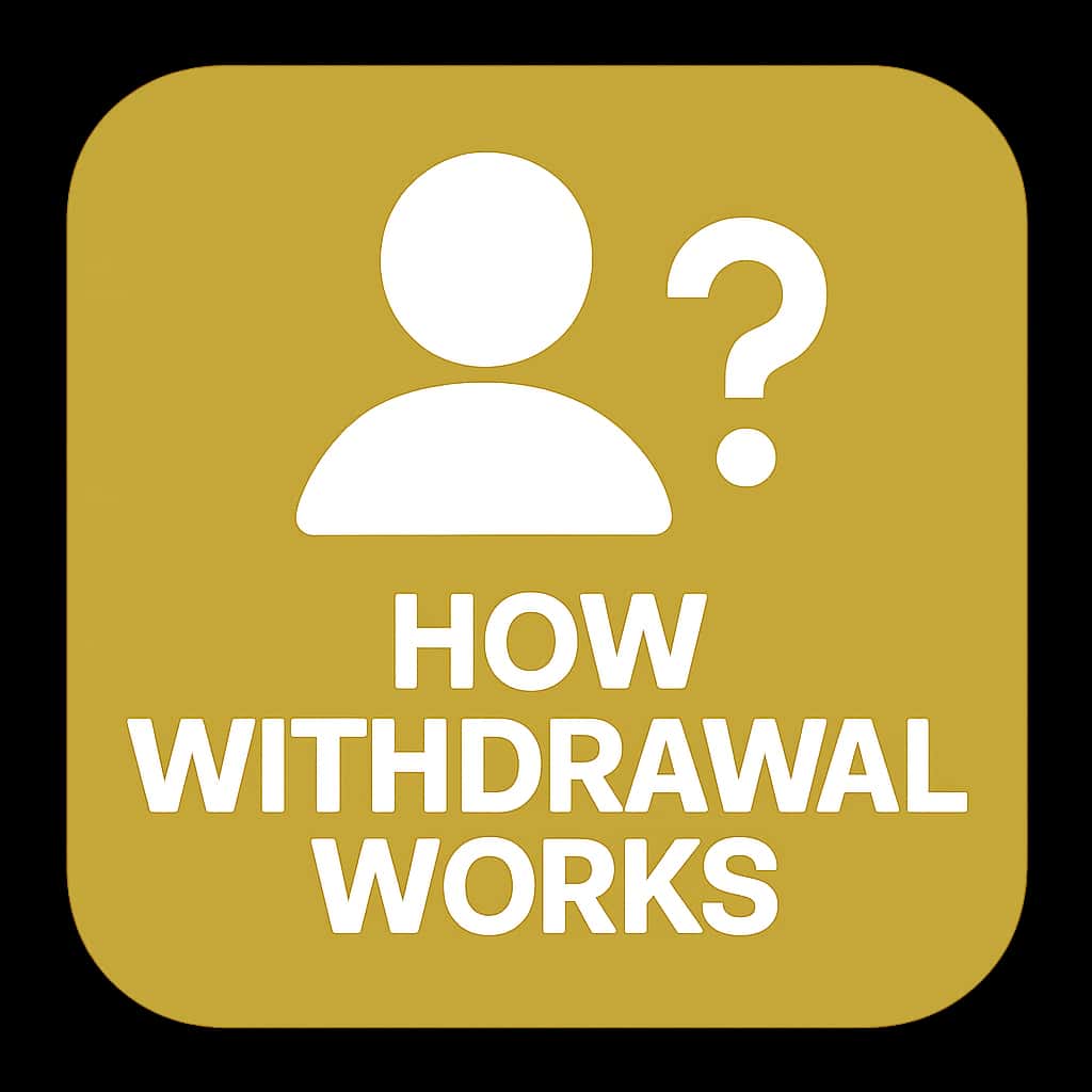 An icon symbolizing the guidance on Big Daddy Game withdrawal procedures.