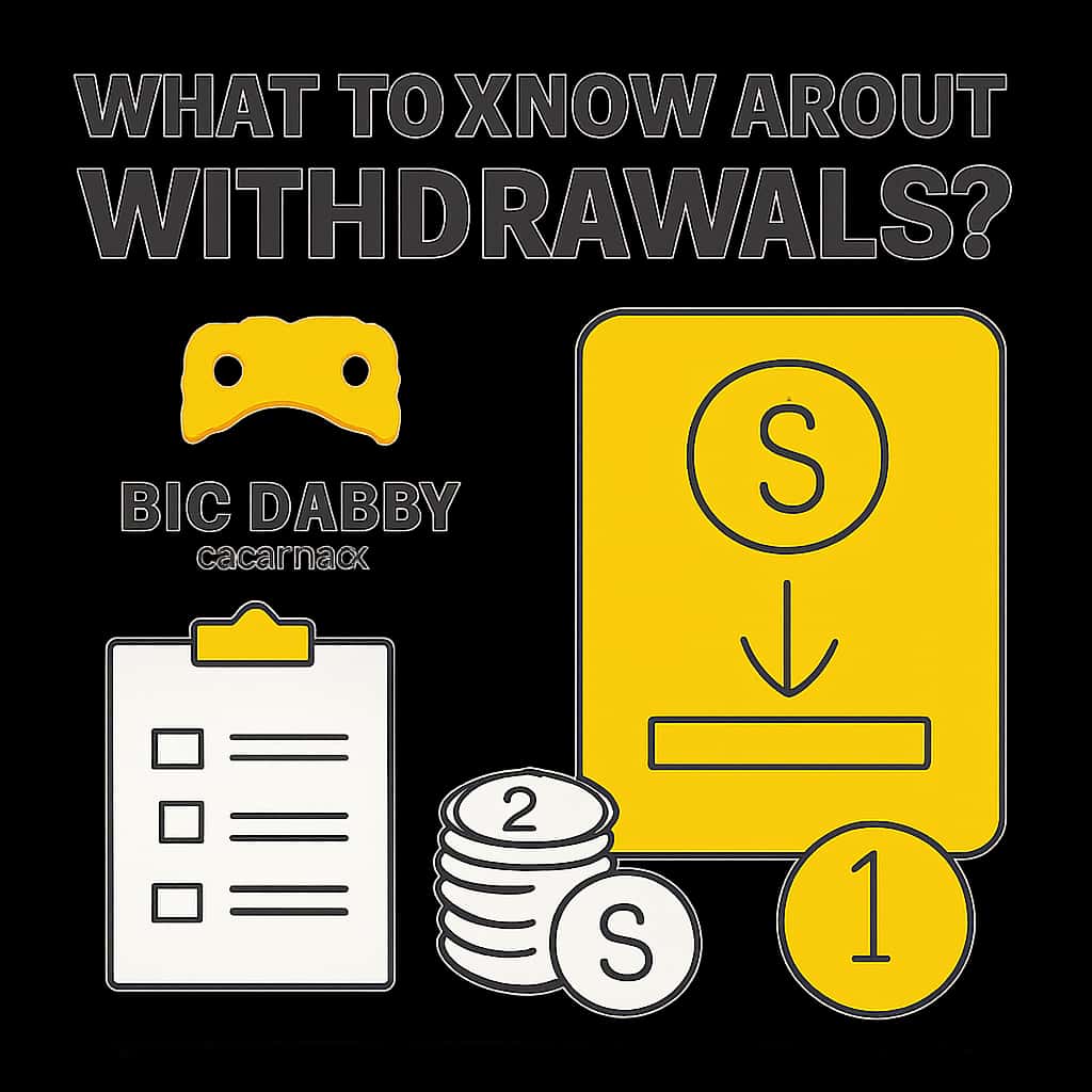 Illustration explaining Big Daddy Game withdrawal process.